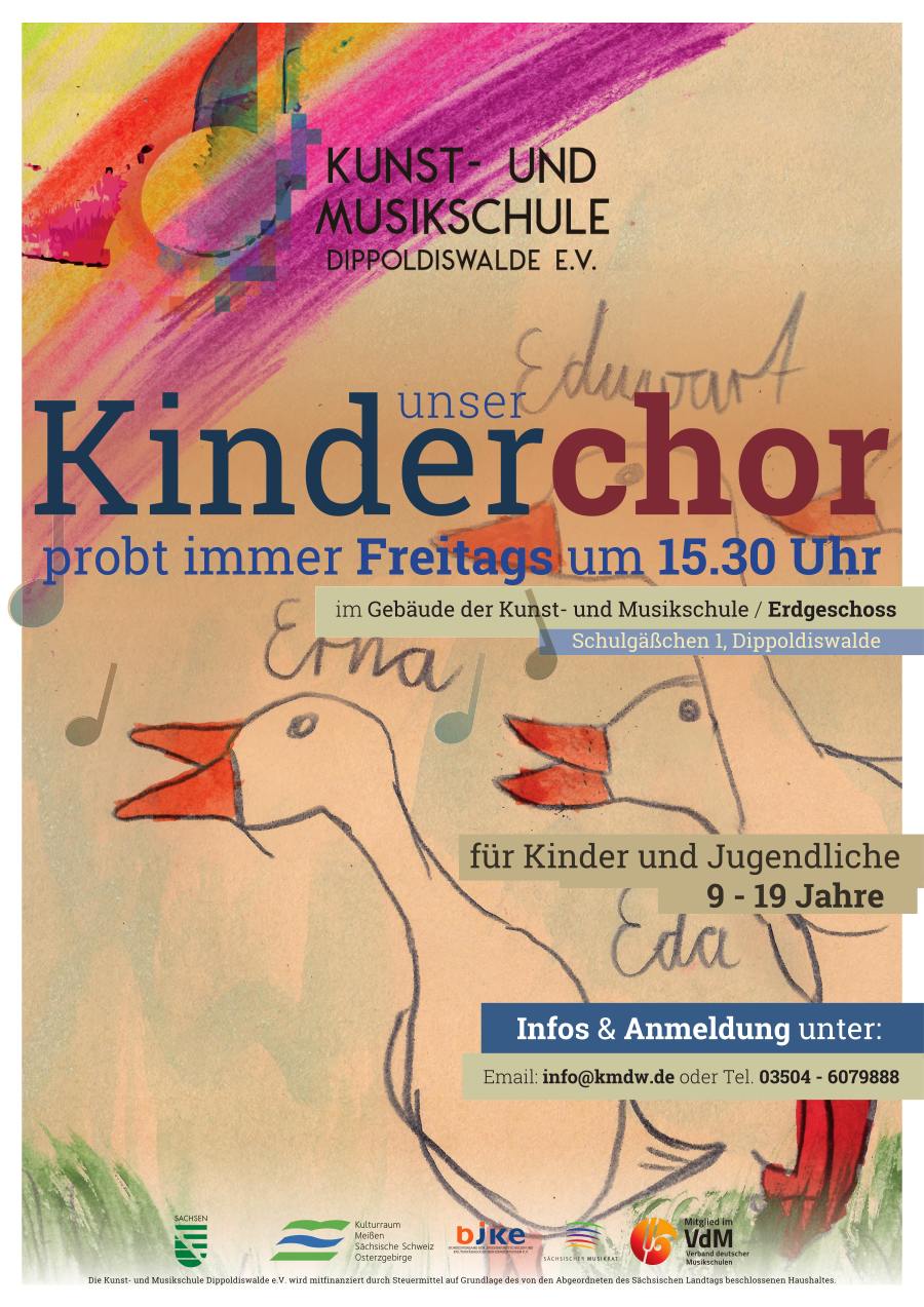 Plakat Kinderchor