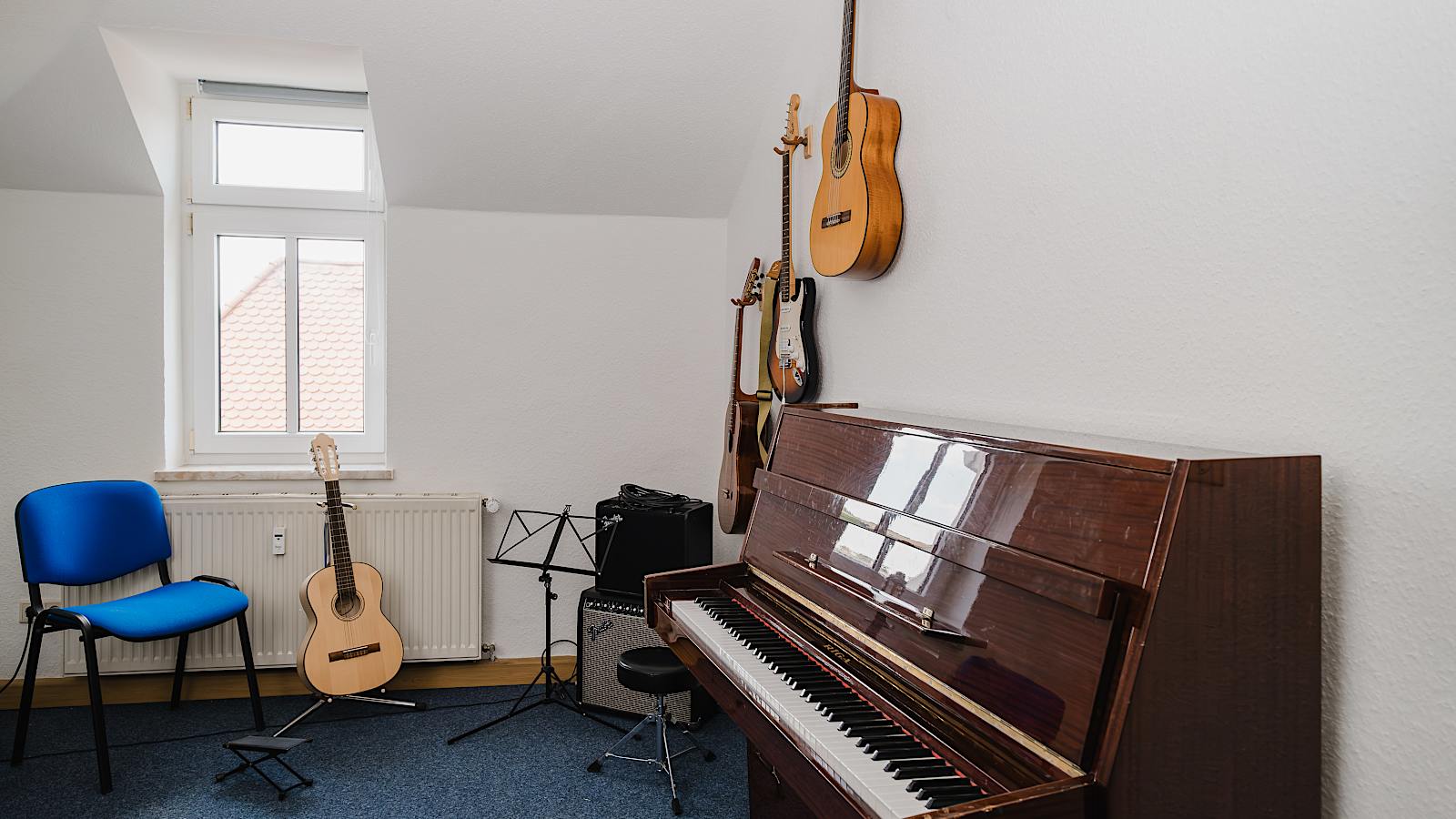 Unterrichtsraum Klavier im Hauptgebäude